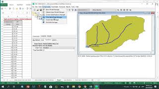 HIDROGRAMA DE CRECIDA CON SOFTWARE HECHMS [upl. by Zoilla]