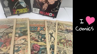 My Old Coverless Comics  Marvel Collection ft Captain America amp Namor  I just love comics [upl. by Bailar949]