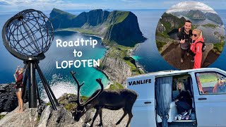 Roadtrip to LOFOTEN and NORTH NORWAY through Poland Sweden and Finland  VANLIFE [upl. by Dworman727]