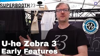 Superbooth 2023 Uhe  Zebra 3 Waveform Alpha Features  Advanced Waveform Editing [upl. by Rawde511]