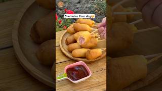 5 Minutes Corn Dog🤤 [upl. by Eicart]