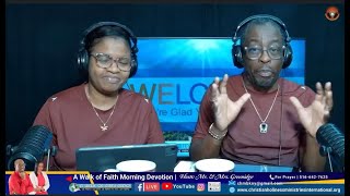 A Walk of Faith Morning Devotion 23rd October 2024 Understand the Process of Vision Principle 6 [upl. by Nohtanhoj]