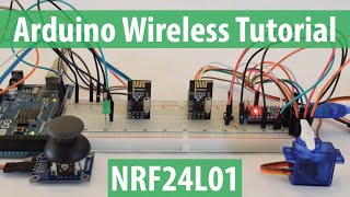 Arduino Wireless Communication – NRF24L01 Tutorial [upl. by Wier]