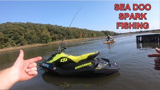 Sea Doo Spark Trixx Ocean Fishing [upl. by Anailil68]