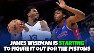 James Wiseman is taking advantage of Jalen Duren being injured for the Detroit Pistons [upl. by Oigroig433]