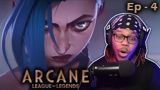 JINX 🤯😱  ARCANE 1x4 Reaction [upl. by Culhert894]