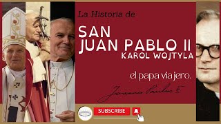 La historia de San Juan Pablo II El papa viajero sanjuanpabloii santosdedios historiasdevida [upl. by Lacram]