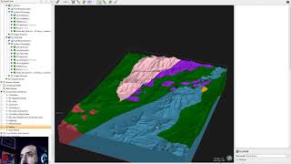 Geología Regional en 3D Modelamiento Implícito en Leapfrog GEO [upl. by Roselane]