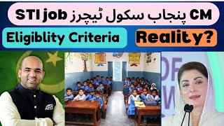 STI  School teaching Interns Punjab2024  Govt teaching jobs 2024 STI jobs 2024 STI jobs salary [upl. by Allsopp]