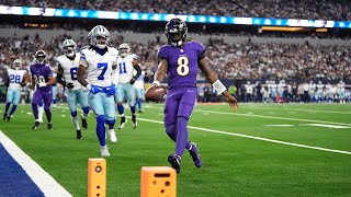 Lamar Jackson best plays vs Cowboys  Week 3 [upl. by Siskind]