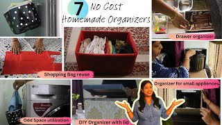 Organize Your Home With No Cost DIY Organizers  Zero cost Organizers  Waste Reuse Ideas [upl. by Howlond]