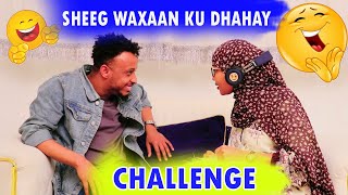 CAR SHEEG WAXAAN KU DHAHAY 😂😂VERY FUNNY CHALLENGE 🤣🤣🤣 [upl. by Ermanno]