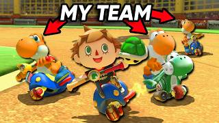 I Carried a 4v4 Team in Competitive Mario Kart 8 Deluxe [upl. by Aekal]