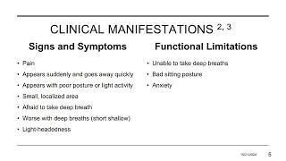 Precordial Catch Syndrome [upl. by Corey]