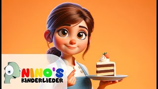 Rhabarberbarbara 🍰 Kinderlied Rhabarberbarbara 🎵 Kinderlieder Deutsch👩🏽‍🍳Kinderlieder zum Mitsingen [upl. by Aym]