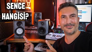 REFERANS MONİTÖRÜ İNCELEMESİ JBL 305P MK II YAMAHA HS 5 GENELEC 8030C NEUMANN KH120 [upl. by Wilow]