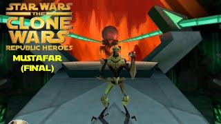 Star Wars The Clone Wars Republic Heroes  Mustafar  Part 2 [upl. by Nodababus]