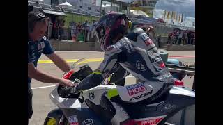 Qualifying moto2 Sachsenring 2024 results highlights [upl. by Ignacius]