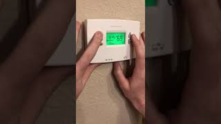 Honeywell Thermostat Usage [upl. by Tedd]