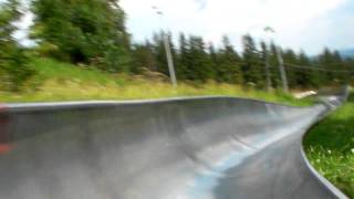 Bobsleighing at Zakopane [upl. by Ketty]