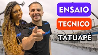 🚧 Análise do ENSAIO TÉCNICO da Tatuapé pro Carnaval 2024 [upl. by Notnats]