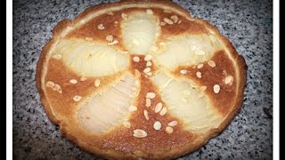 TARTE AUX POIRES BOURDALOUE [upl. by Kcirddec405]