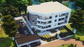 Modern Luxury Apartments For Rent 🏘️  The Sims 4  Stop Motion  No CC [upl. by Anyrtak]