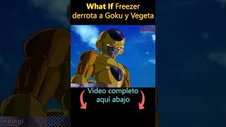 ¡Freezer DERROTA a Goku y Vegeta Dragon Ball Sparking ZERO what if [upl. by Calvin]