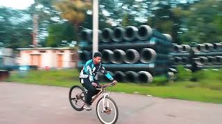 সাইকেল স্টান্ট বরিশাল ❤️ stunt subscribe bdstunt mtb viralvideo [upl. by Nnarual]