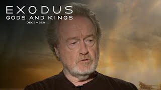 Exodus Gods and Kings  Ridley Scott Interview HD  20th Century FOX [upl. by Ilse309]