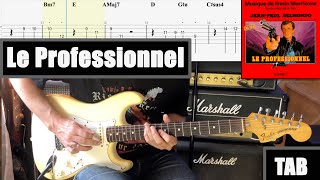 Le Professionnel  Chi Mai  Ennio Morricone Cover  TAB  Tutorial [upl. by Eecats]