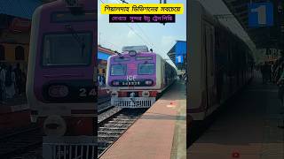 The Most Cutest Emu Train Of Sealdah Div 😲 railway train rail virals shorts trending video [upl. by Eivlys]