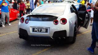 R35 gtr spitting fire 🔥 [upl. by Lucius]