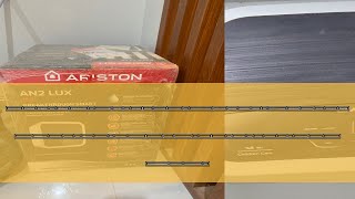 Review Ariston Water Heater Andris2 LUXD 15 Liter 350 Watt [upl. by Vannie]