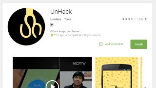 UnHack  App By Lucideus [upl. by Arved]