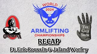 2024 Armlifting USA Olympia RECAP ft Eric Roussin amp Jaland Worley [upl. by Amis]