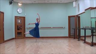 RAD Grade 6 Ballet  Centre  Adage [upl. by Plunkett]