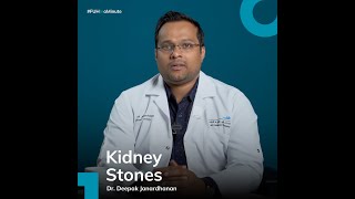 Kidney Stone  Dr Deepak Janardhanan  FUH in a Minute [upl. by Eizzo]