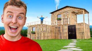 Ik Bouwde Een Huis Van 1000 Pallets [upl. by Hermes]