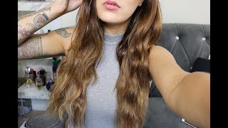 PERMANENT HAIR EXTENSIONS ZALA HAIR EXTENSIONS REVEIW  2 Month update Tape in [upl. by Nilauqcaj]