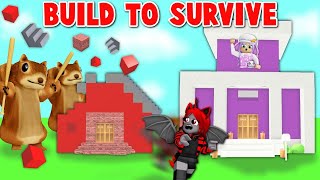 Build to SURVIVE CUTIE amp MOODY HOUSE  Roblox [upl. by Jemina]