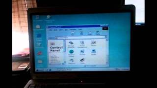 Windows 98 on a Compaq Presario V2000 [upl. by Almeta]