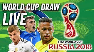 Live World Cup Draw  Find Out Who plays Who  Russia 2018 [upl. by Ellenohs]