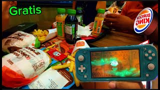 jogando nitendo switch no burger king  POV [upl. by Alpheus]