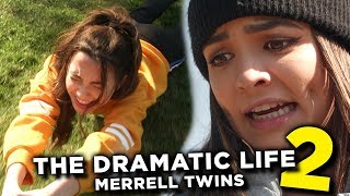 THE DRAMATIC LIFE part 2  Merrell Twins Jokes Boxing Cooking Roblox [upl. by Atinihc]