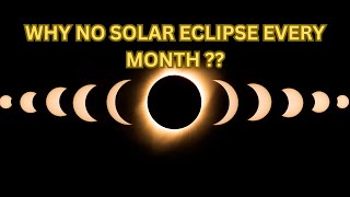 quotWhy Don’t We Have a Solar Eclipse Every Month Explainedquot [upl. by Monk201]