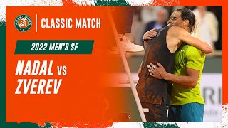 Nadal vs Zverev 2022 Mens semifinal  RolandGarros Classic Match [upl. by Merta]