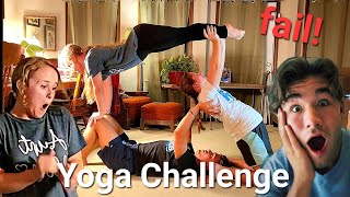 we tried yoga poses EXTREME🥵 [upl. by Shakti]