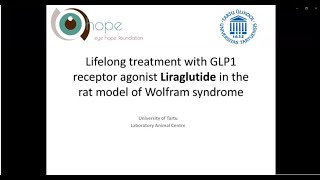 Lifelong treatment with GLP1 receptor Sept 2020 [upl. by Brad]