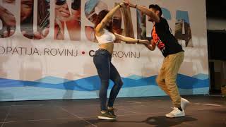 Marco y Sara  Prince Royce  Corazon Sin Cara  Summer Sensual Days Rovinj 2018 [upl. by Ameehs]